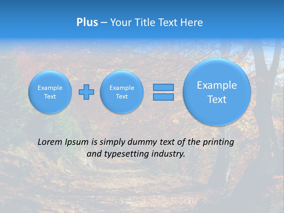 Green Seasonal Decor PowerPoint Template