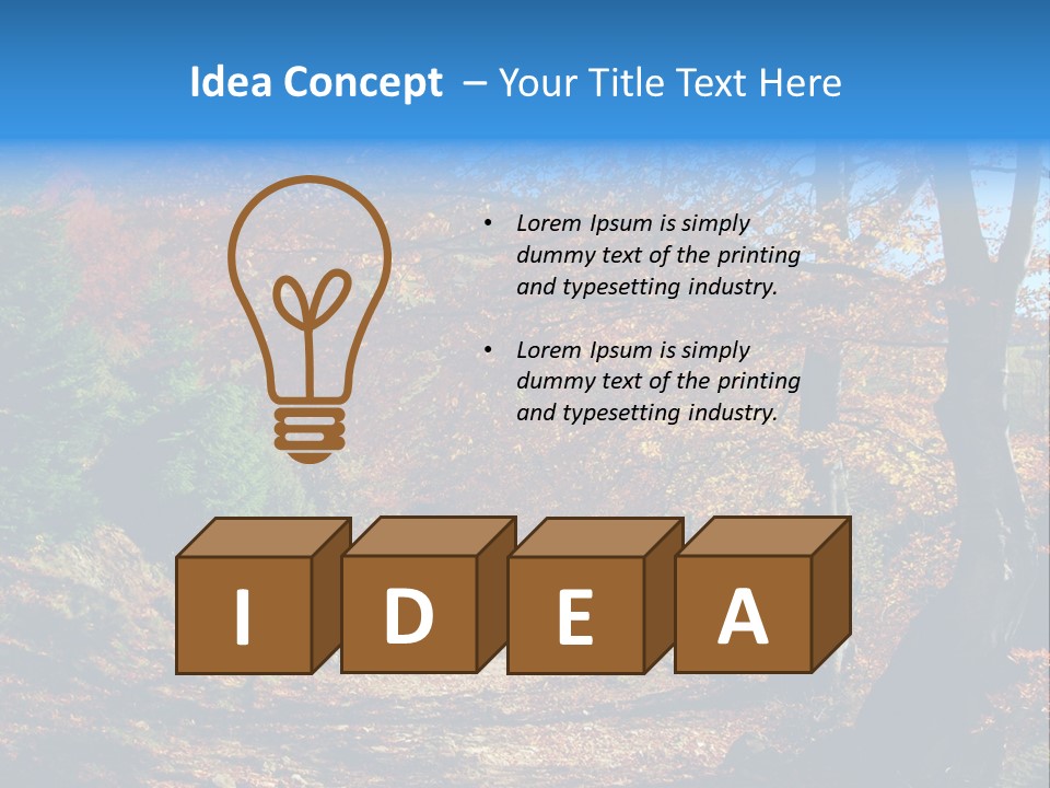 Green Seasonal Decor PowerPoint Template