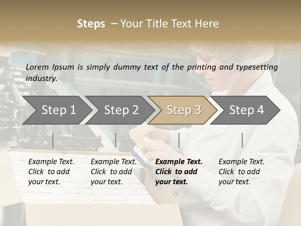 Sterility Process Pharmaceutics PowerPoint Template