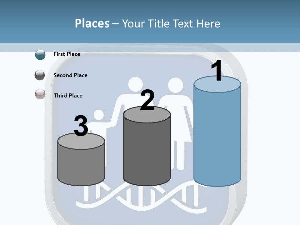Precision Symbol Genetic PowerPoint Template