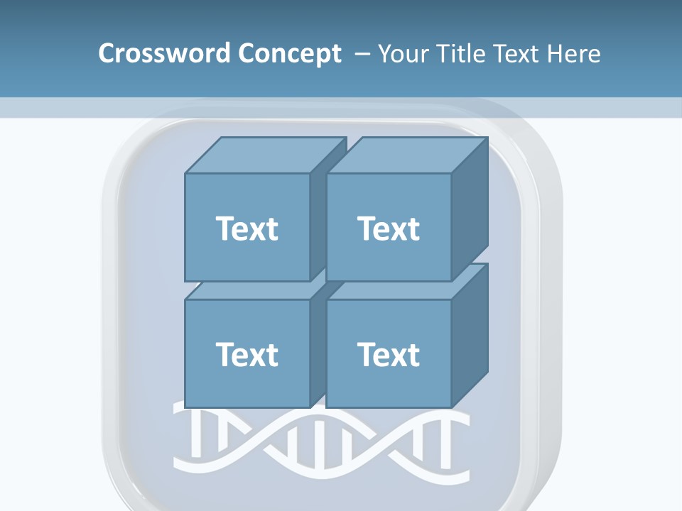 Precision Symbol Genetic PowerPoint Template