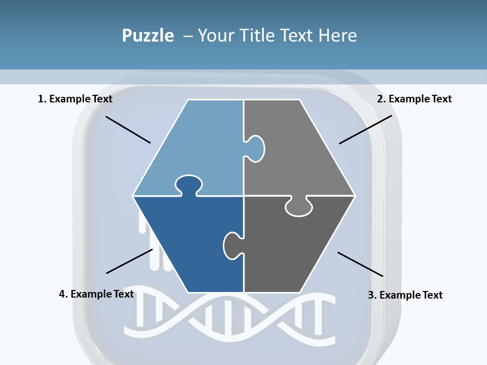 Precision Symbol Genetic PowerPoint Template