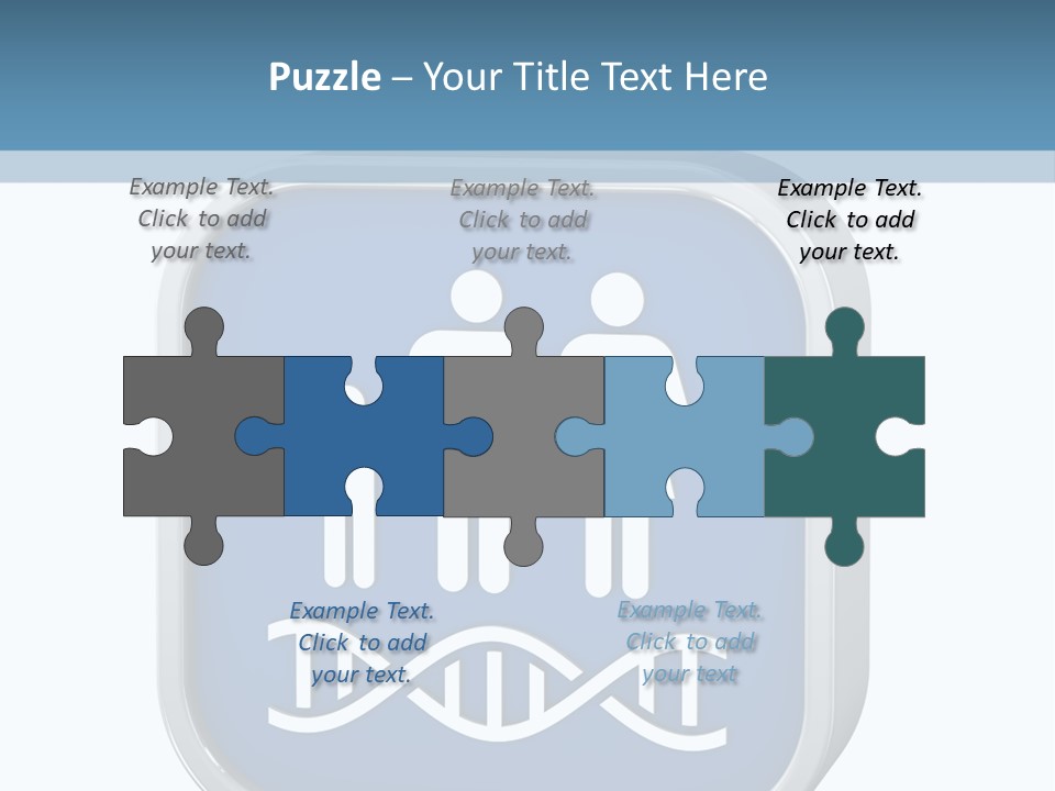 Precision Symbol Genetic PowerPoint Template