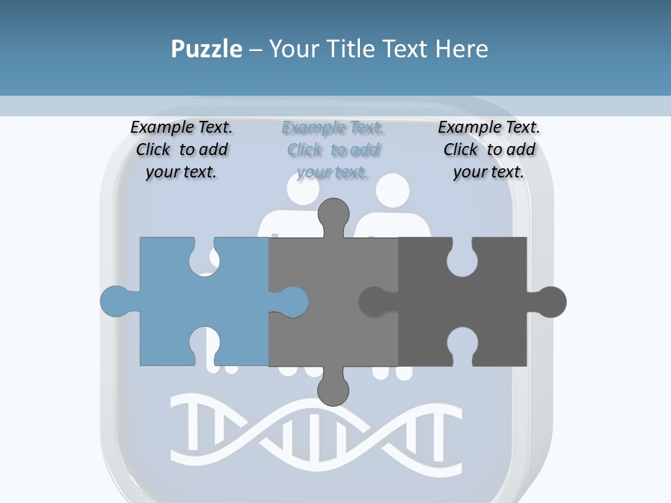Precision Symbol Genetic PowerPoint Template