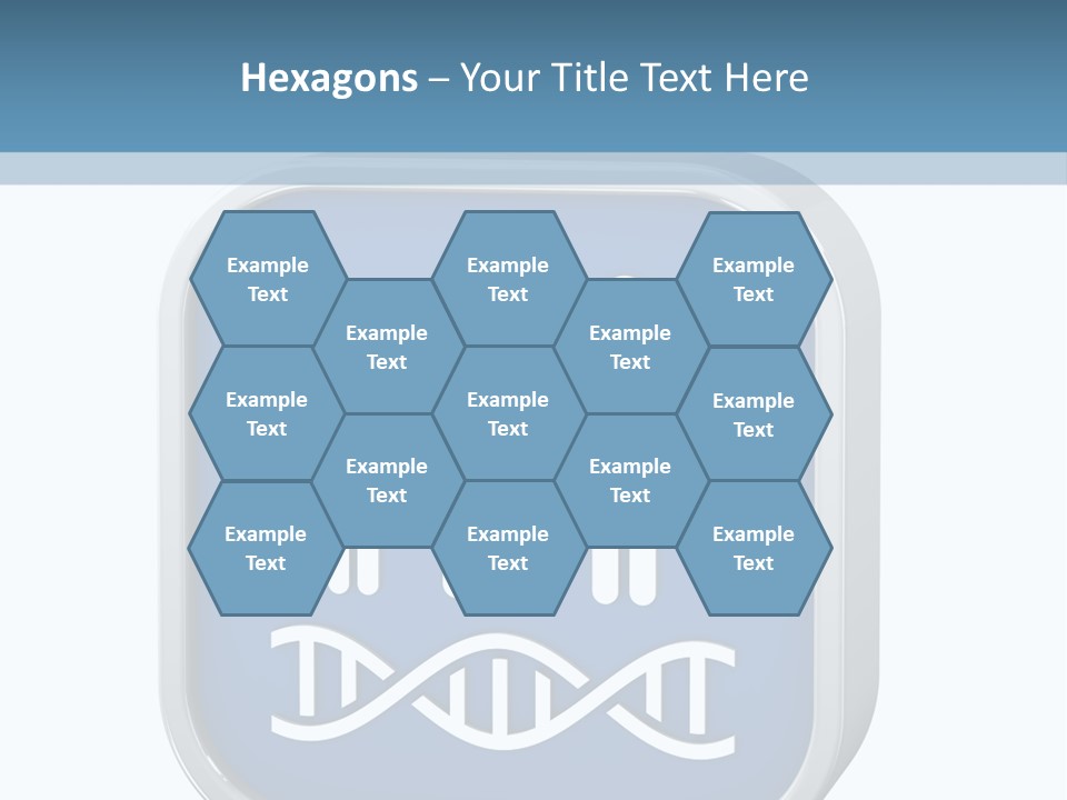 Precision Symbol Genetic PowerPoint Template