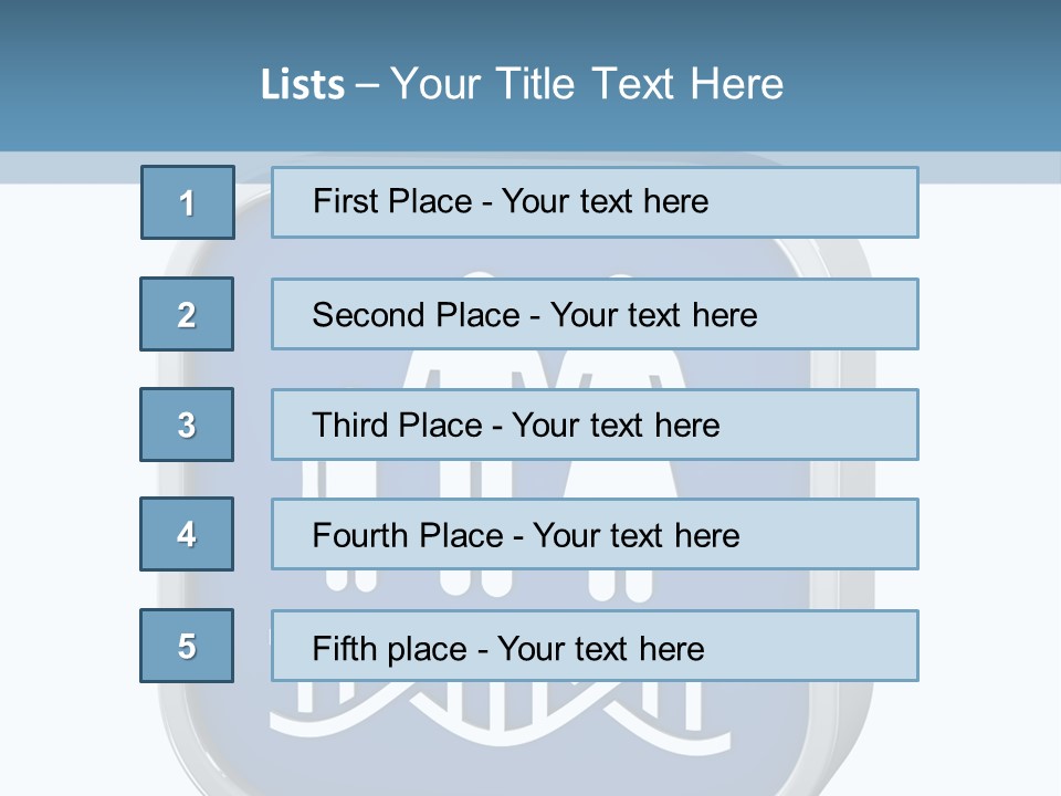 Precision Symbol Genetic PowerPoint Template