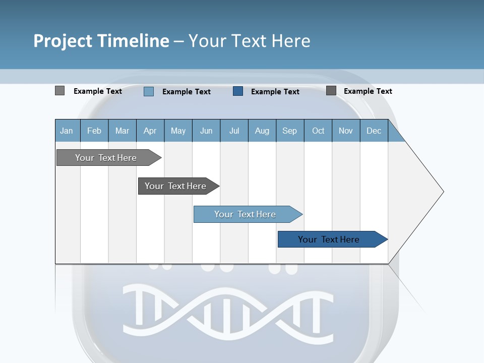Precision Symbol Genetic PowerPoint Template