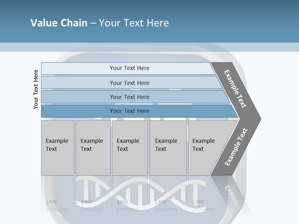 Precision Symbol Genetic PowerPoint Template