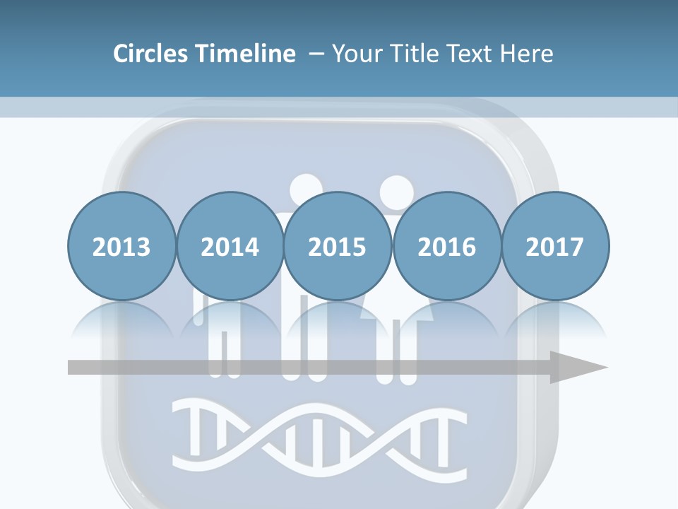 Precision Symbol Genetic PowerPoint Template