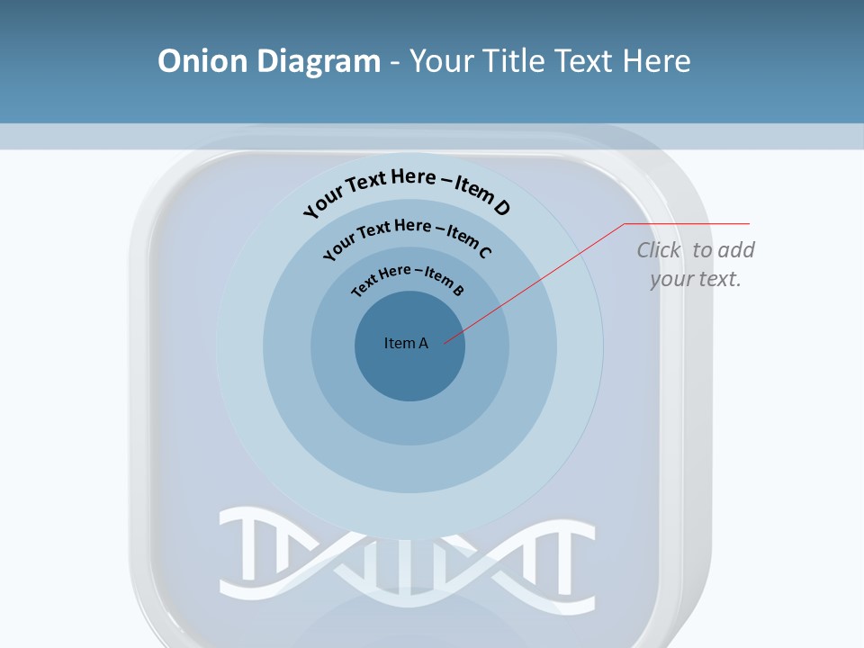 Precision Symbol Genetic PowerPoint Template