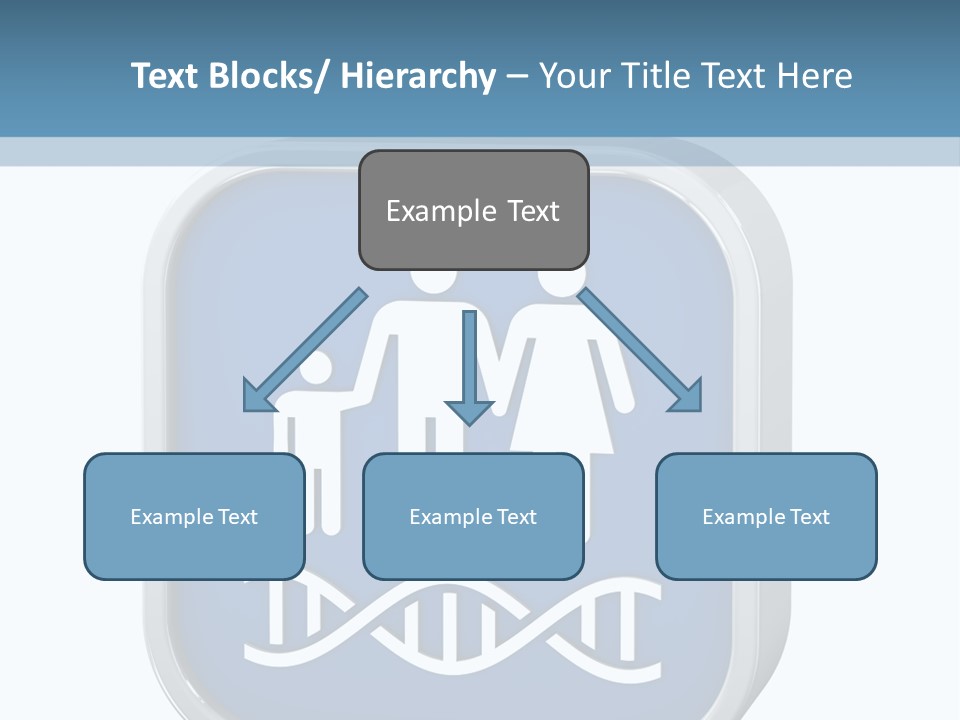 Precision Symbol Genetic PowerPoint Template