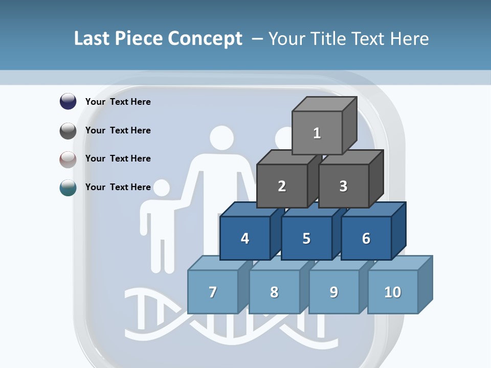 Precision Symbol Genetic PowerPoint Template
