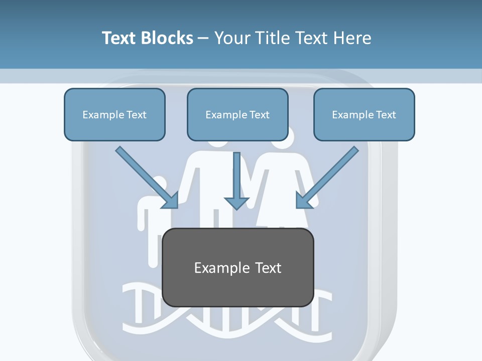 Precision Symbol Genetic PowerPoint Template