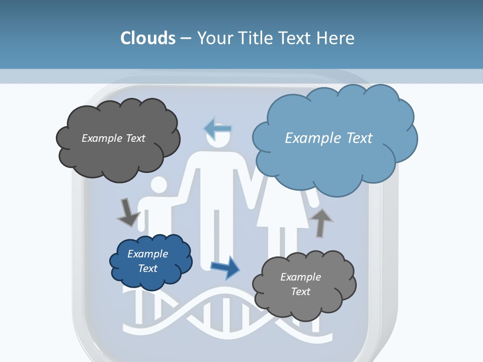 Precision Symbol Genetic PowerPoint Template