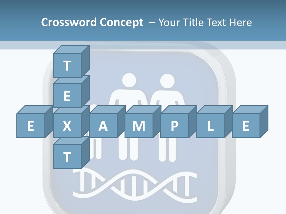 Precision Symbol Genetic PowerPoint Template