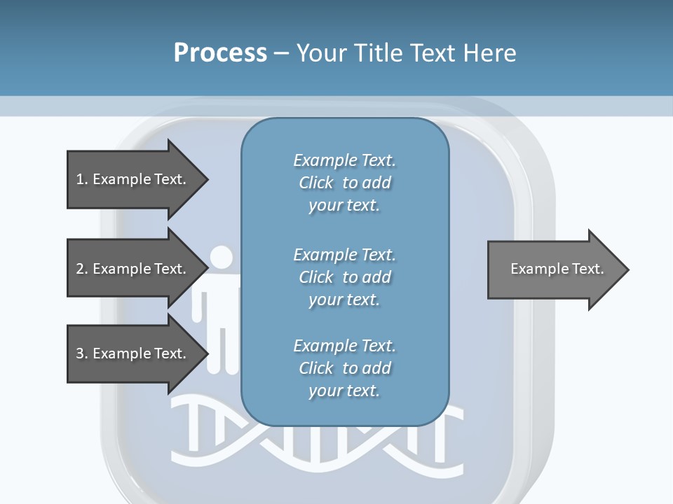 Precision Symbol Genetic PowerPoint Template