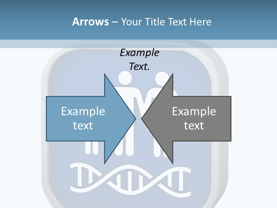 Precision Symbol Genetic PowerPoint Template