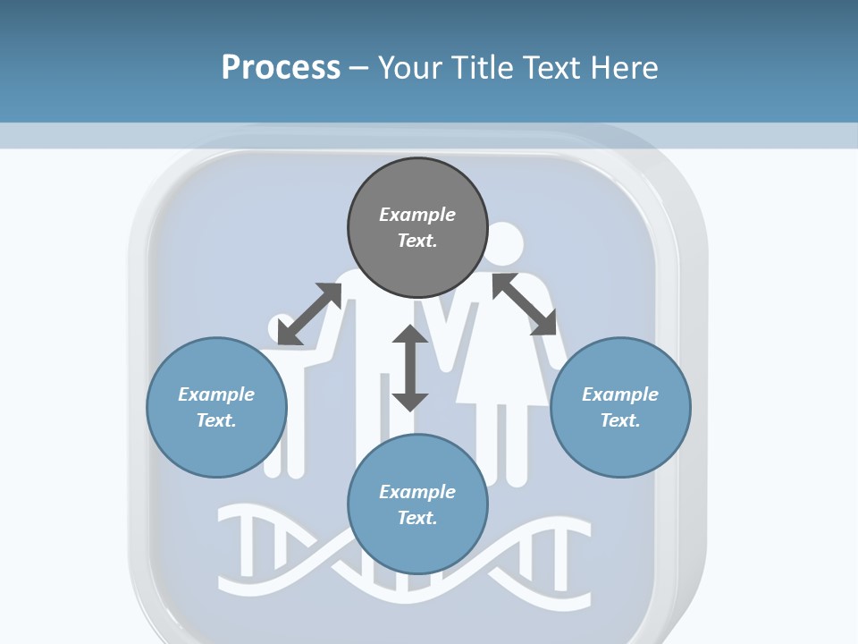 Precision Symbol Genetic PowerPoint Template