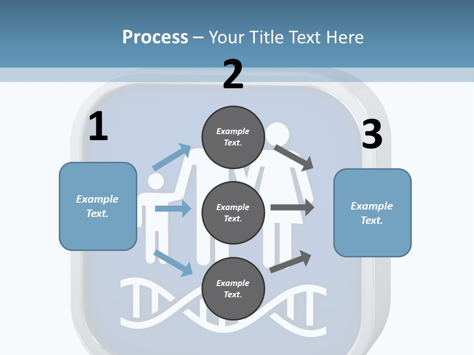Precision Symbol Genetic PowerPoint Template