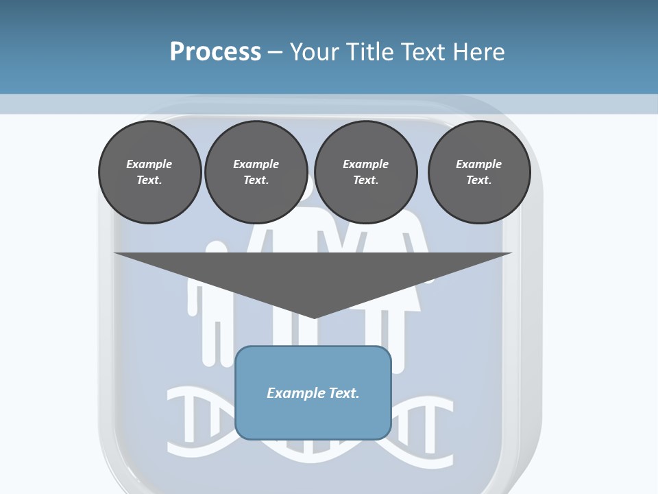 Precision Symbol Genetic PowerPoint Template