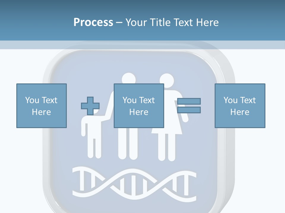 Precision Symbol Genetic PowerPoint Template