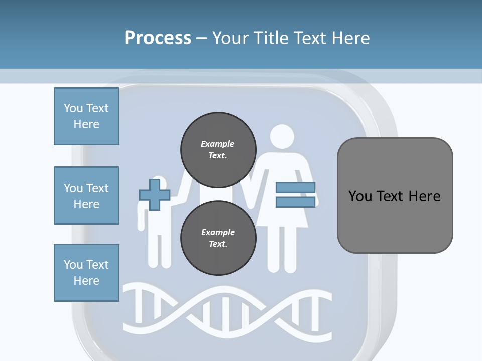 Precision Symbol Genetic PowerPoint Template