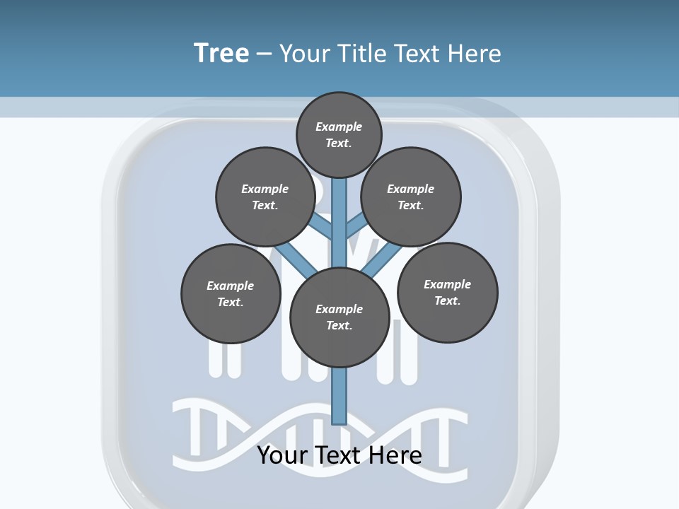 Precision Symbol Genetic PowerPoint Template