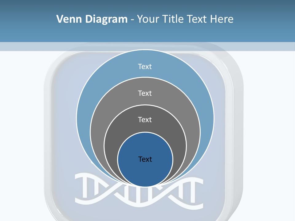 Precision Symbol Genetic PowerPoint Template
