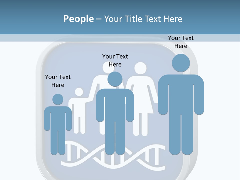 Precision Symbol Genetic PowerPoint Template