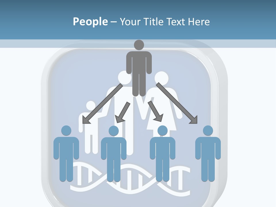 Precision Symbol Genetic PowerPoint Template