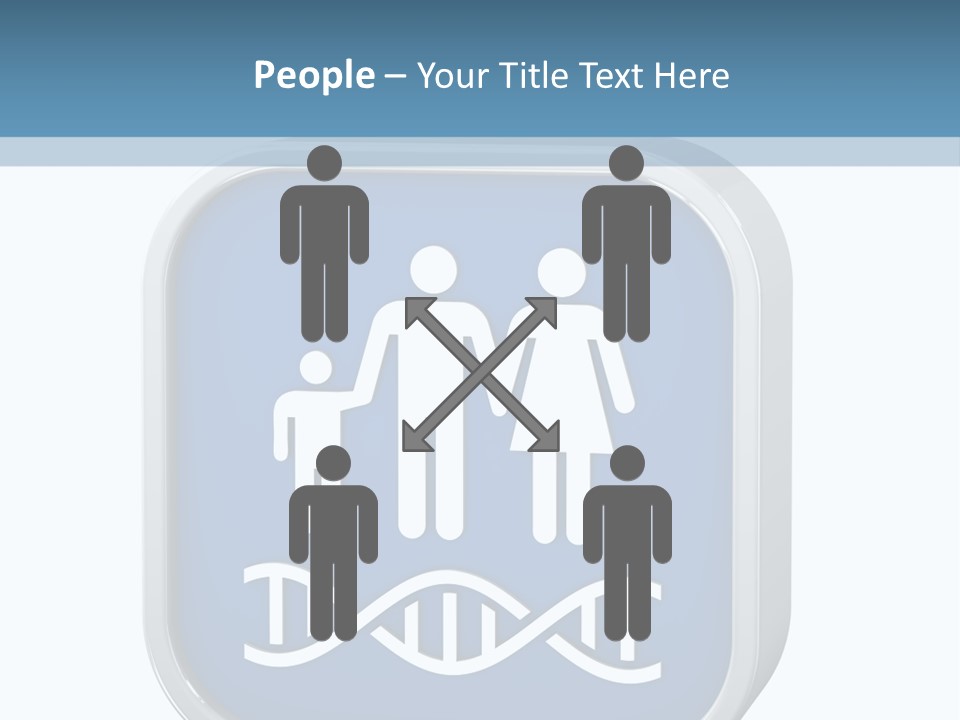 Precision Symbol Genetic PowerPoint Template