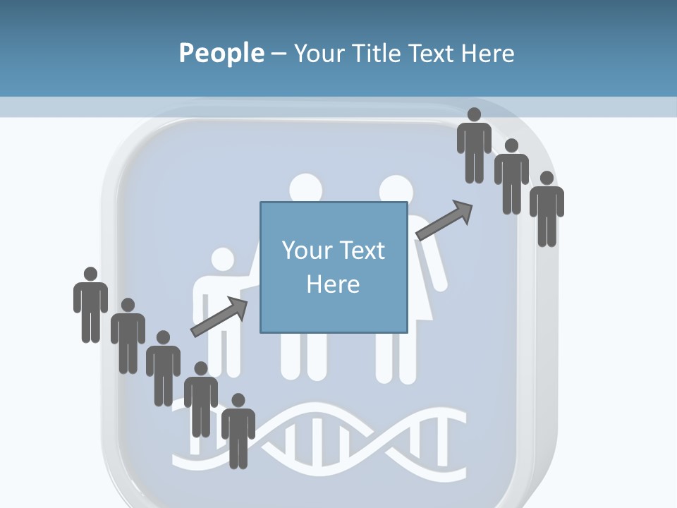 Precision Symbol Genetic PowerPoint Template