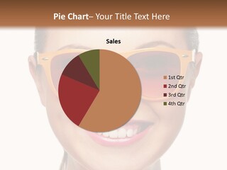 Pretty Attractive Closeup PowerPoint Template