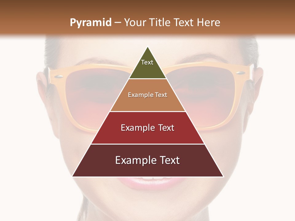 Pretty Attractive Closeup PowerPoint Template