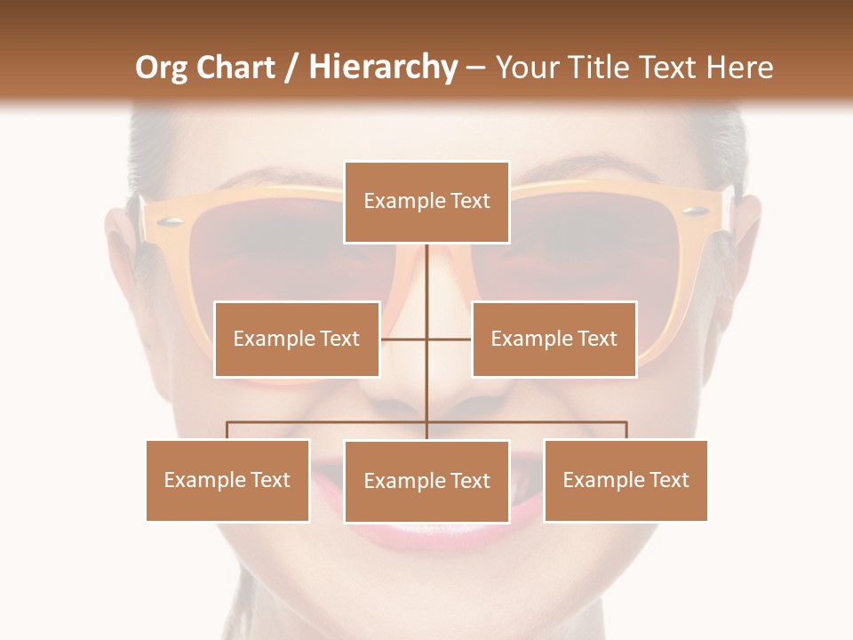 Pretty Attractive Closeup PowerPoint Template