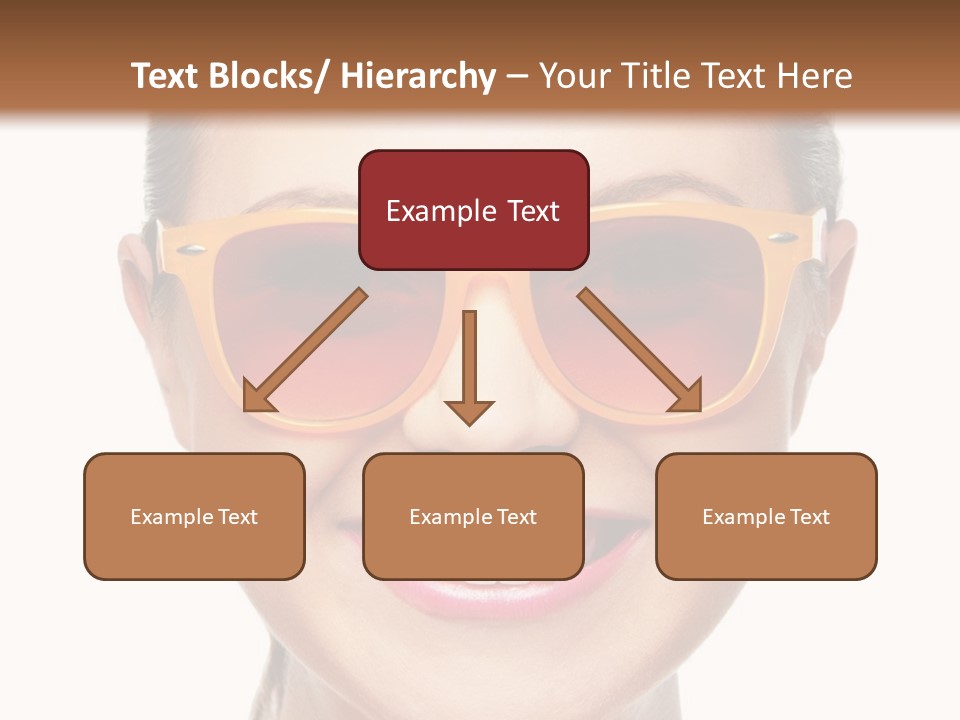 Pretty Attractive Closeup PowerPoint Template