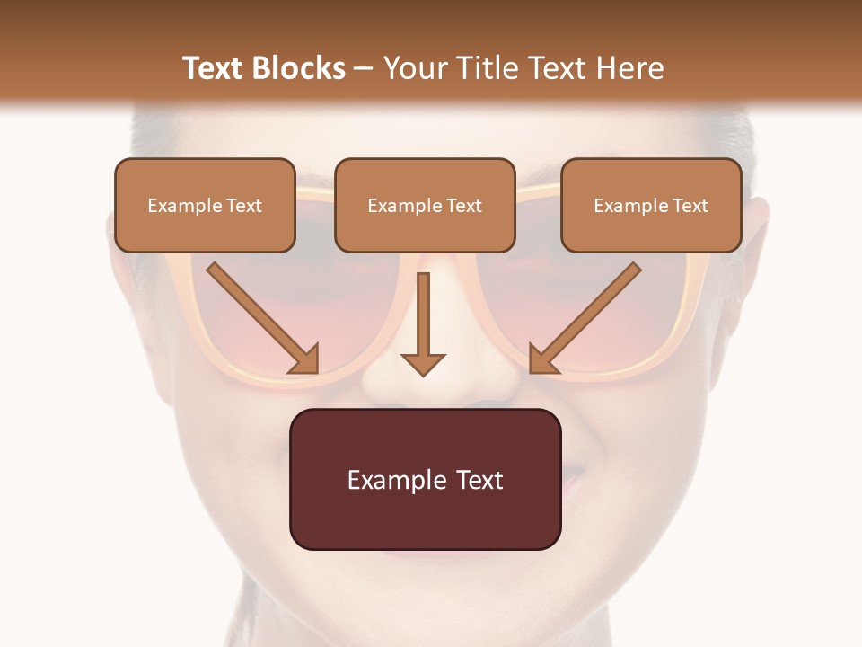 Pretty Attractive Closeup PowerPoint Template