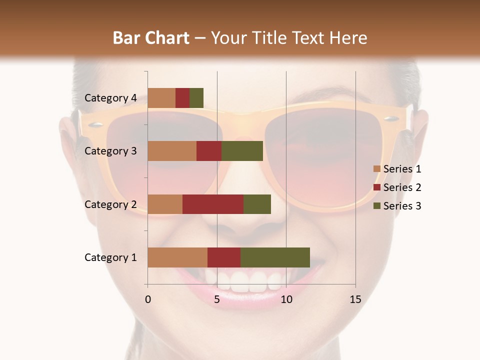 Pretty Attractive Closeup PowerPoint Template
