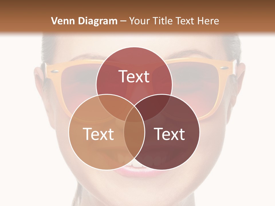 Pretty Attractive Closeup PowerPoint Template
