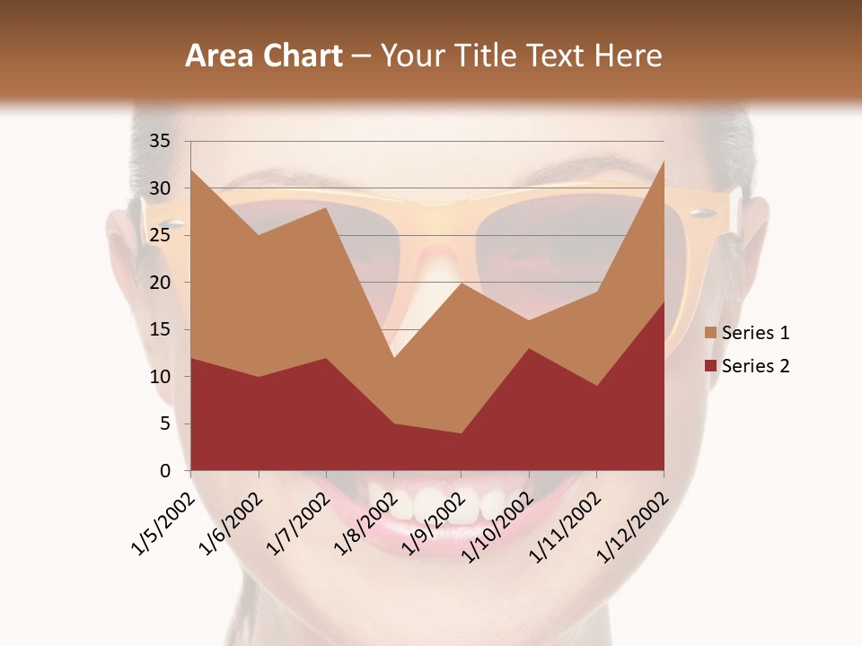 Pretty Attractive Closeup PowerPoint Template