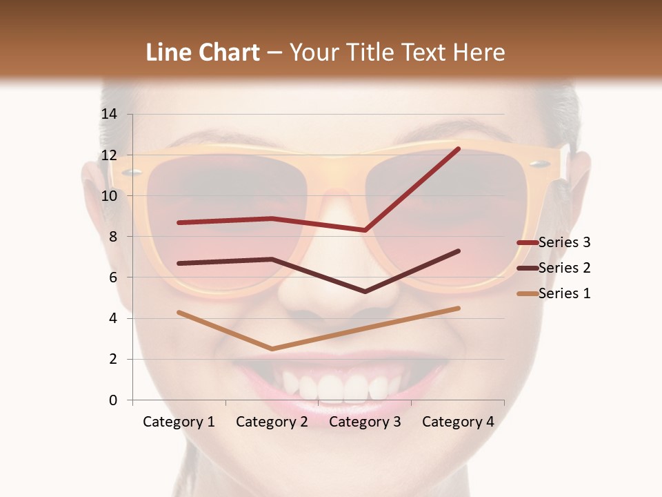 Pretty Attractive Closeup PowerPoint Template