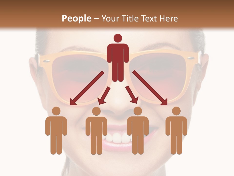 Pretty Attractive Closeup PowerPoint Template
