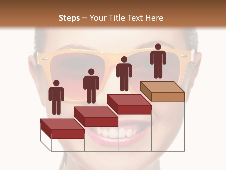 Pretty Attractive Closeup PowerPoint Template