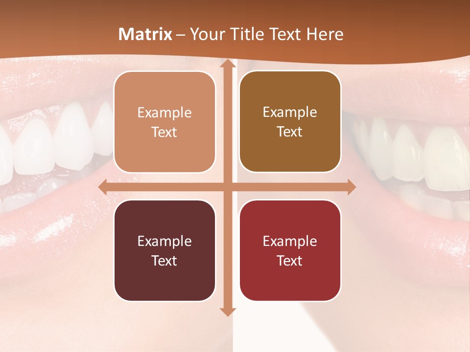 Skincare Clean Lady PowerPoint Template