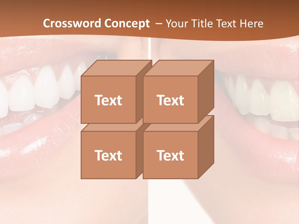 Skincare Clean Lady PowerPoint Template