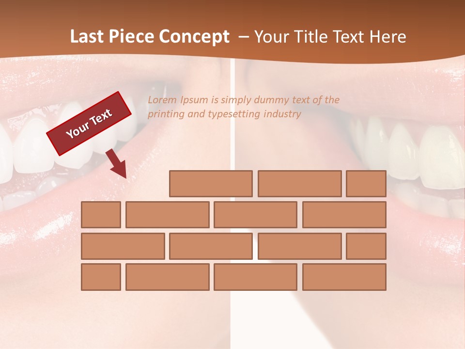 Skincare Clean Lady PowerPoint Template