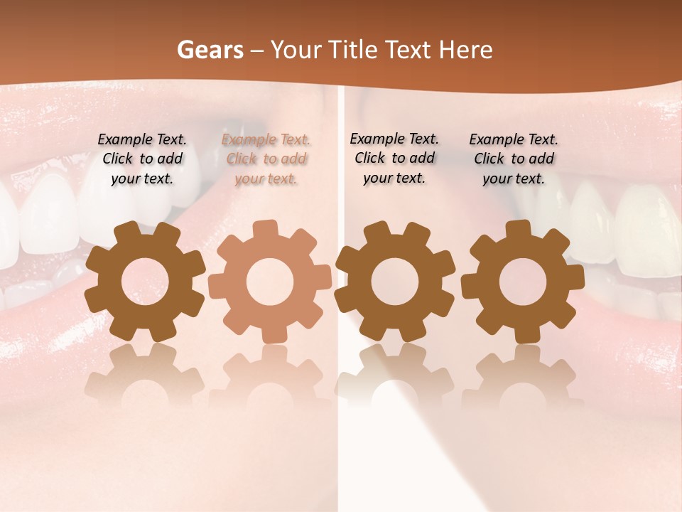 Skincare Clean Lady PowerPoint Template