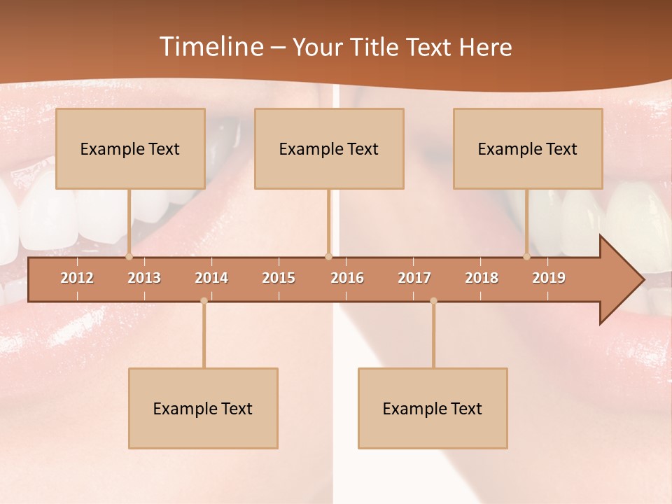Skincare Clean Lady PowerPoint Template