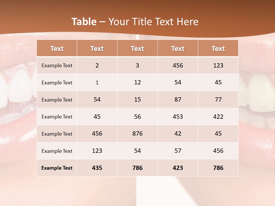 Skincare Clean Lady PowerPoint Template