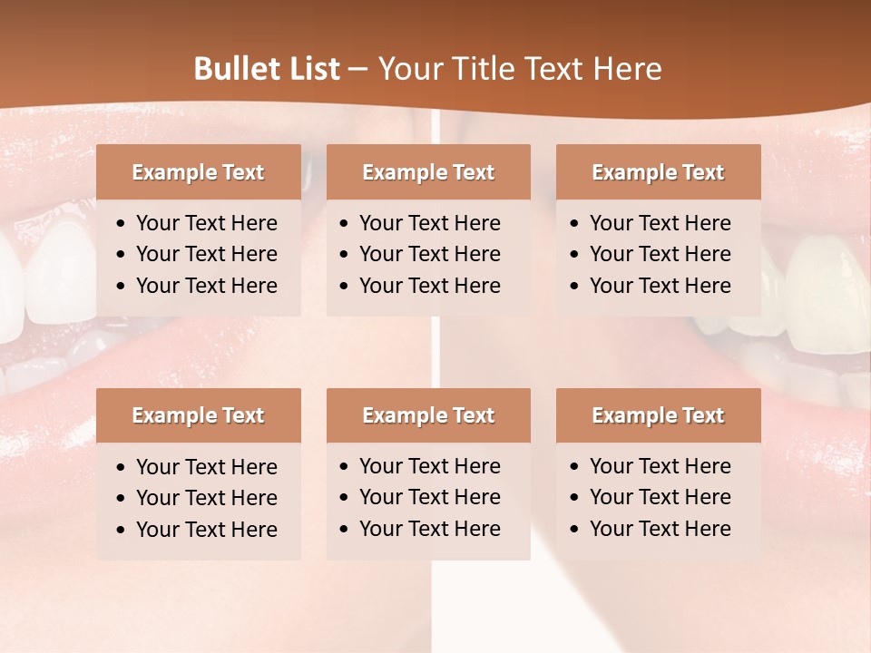 Skincare Clean Lady PowerPoint Template